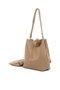 Zoozie Bags Bolso Bandolera Midi Visón con Flecos